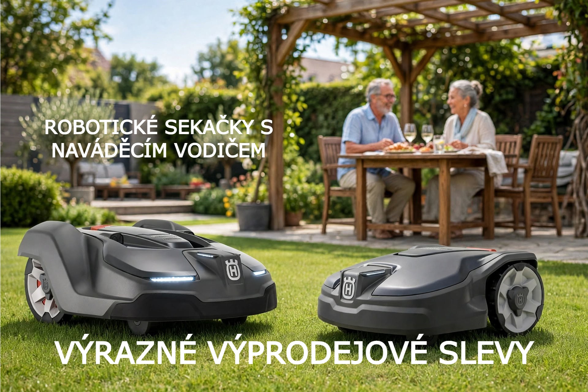 Výprodej robotických sekaček